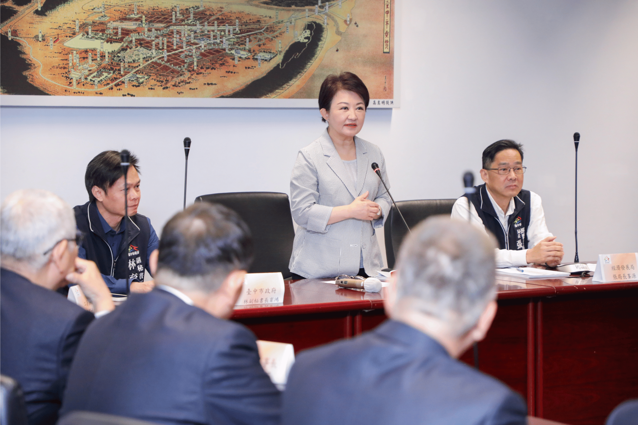 臺中市長盧秀燕表示 台灣國際五金工具聯展將成為台中國際會展中心首展