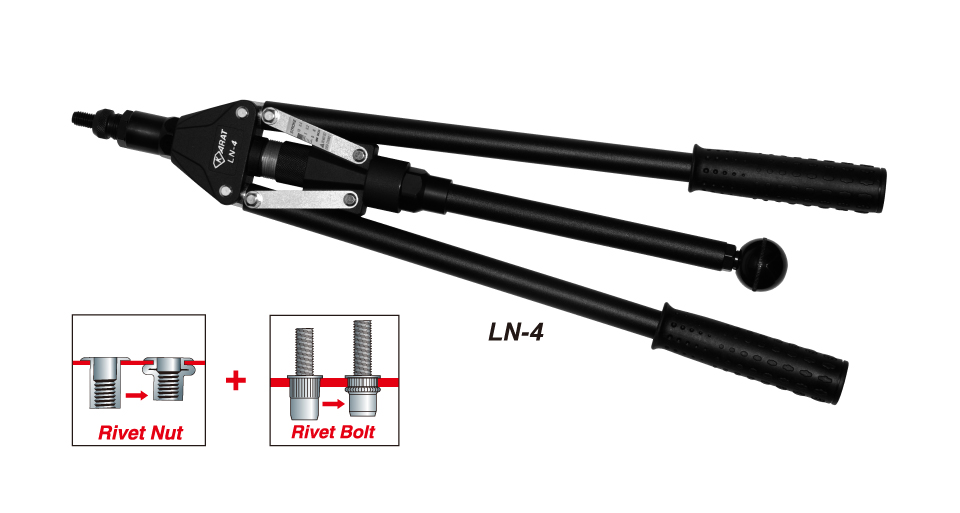 KARAT LN-4 工業級重型 手動拉帽及拉栓工具