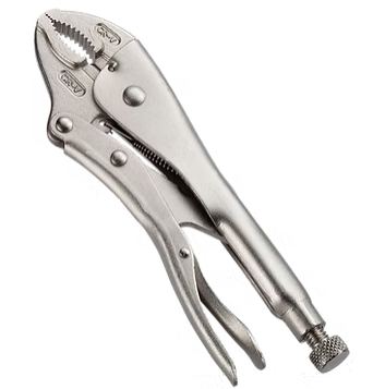 Curved Jaw with Wire Cutter