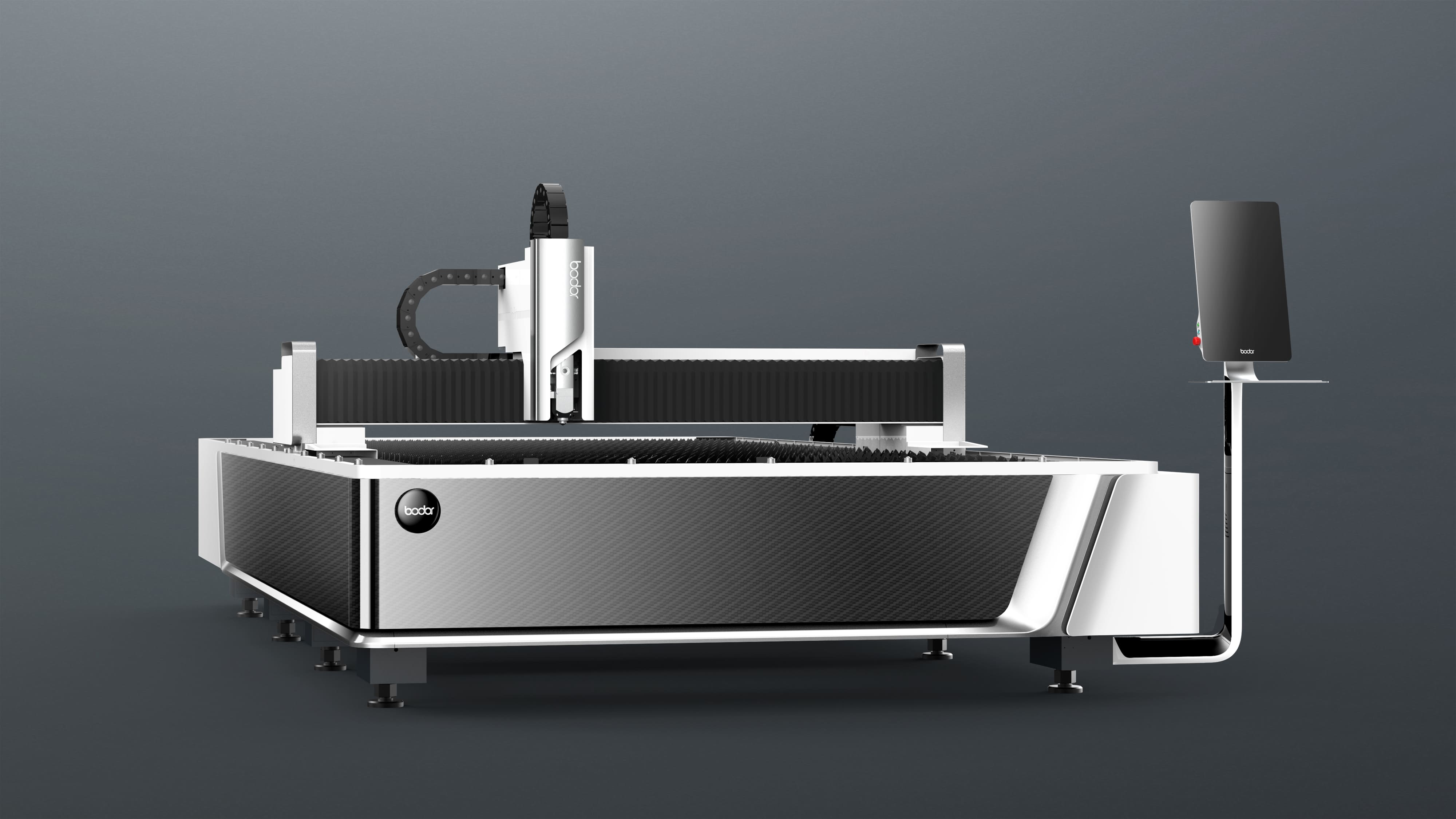 Laser sheet metal cutting machine (scanning and cutting)